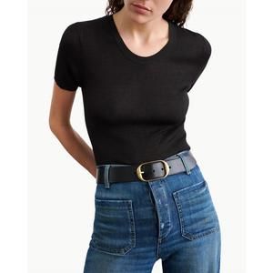 NEW NILI LOTAN araceli sweater in black